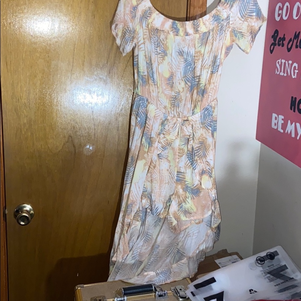 summer tropical cape romper